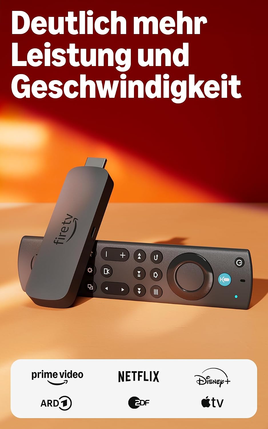 Amazon Fire TV Stick 4K Max streaming device, supports Wi-Fi 6E, Ambient Experience