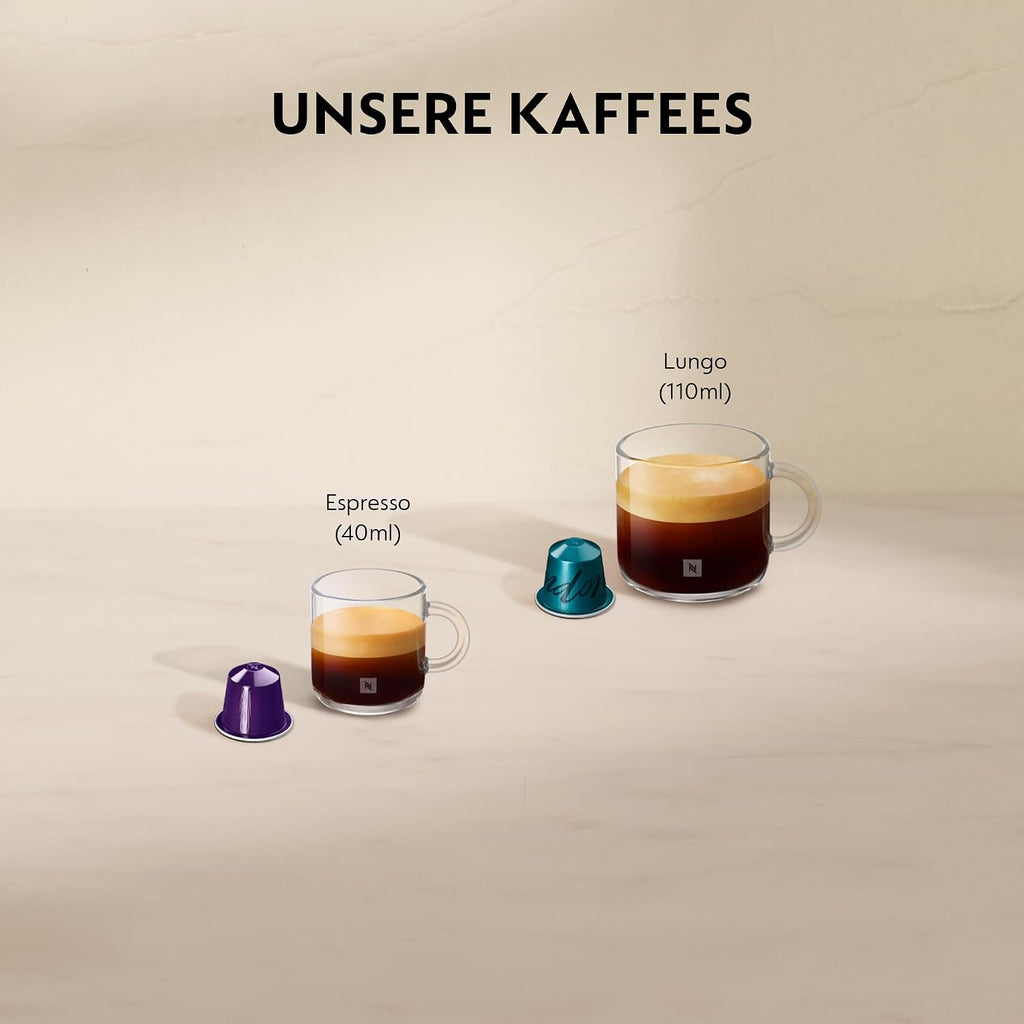 NESPRESSO KRUPS CitiZ Silber Original Kapselmaschine XN741B
