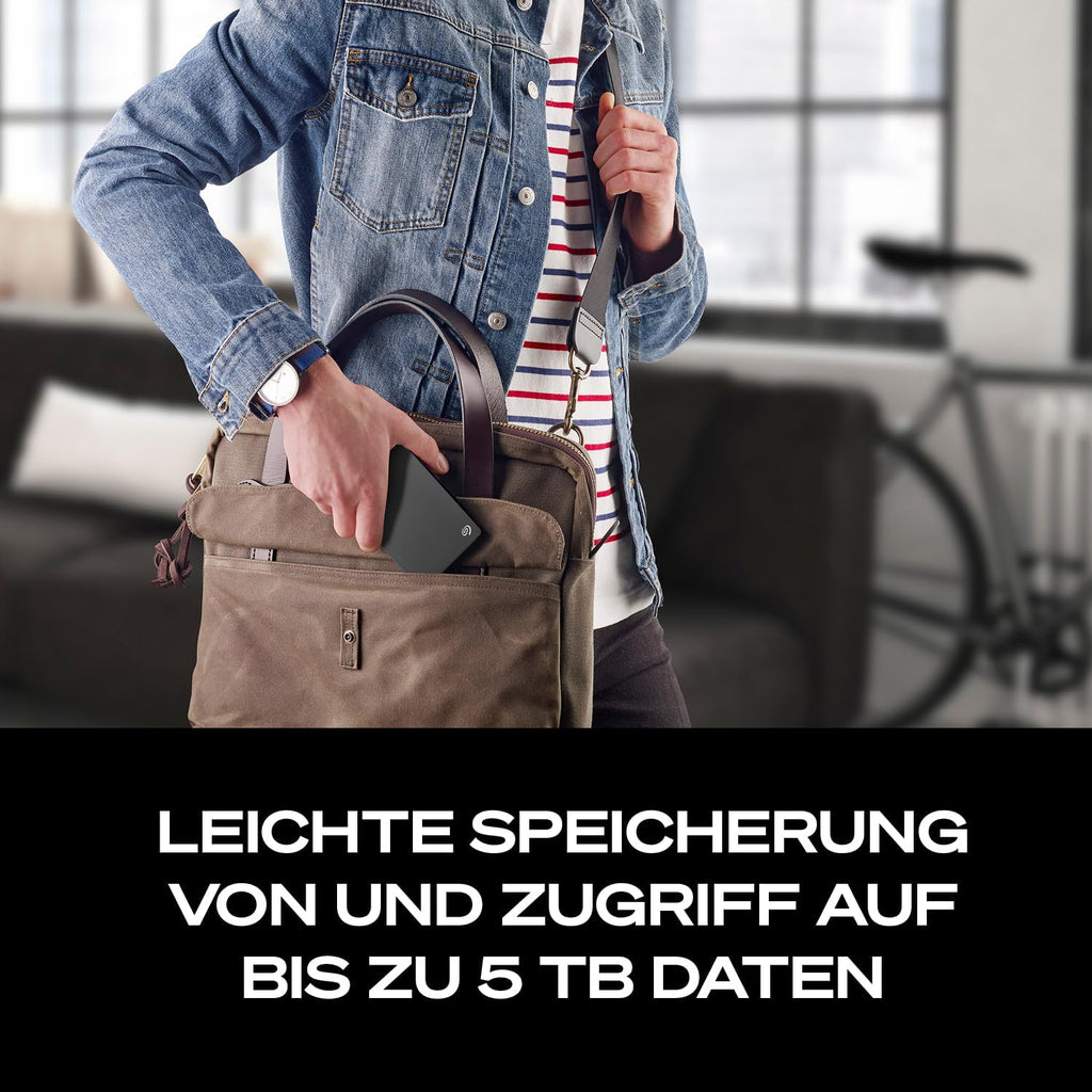 Seagate 2TB Externe Tragbare Festplatte | USB 3.0 (STGX2000400)