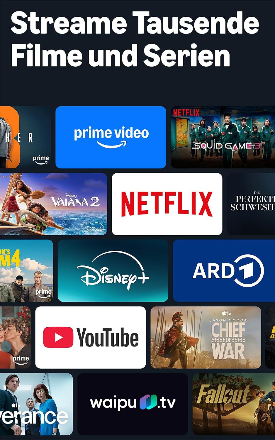 Amazon Fire TV Stick 4K Plus, supports Wi-Fi 6, Dolby Vision/Atmos, HDR10+