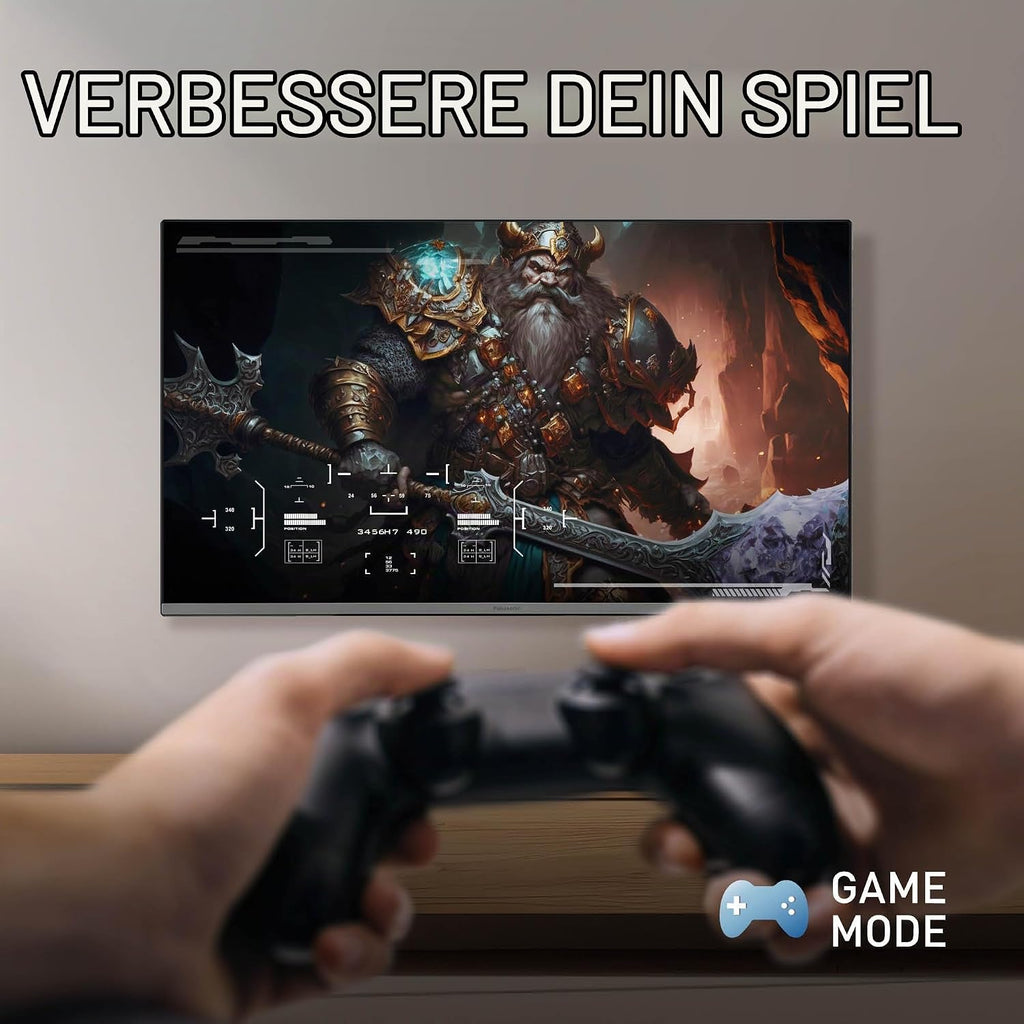 Panasonic TB-32S45AEZ, S45A Serie 32 Zoll Full HD LED Smart TV, 2024, TiVo, Google- und Alexa-Sprachsteuerung, Gaming-Modus, Media Player, HDR, HDMI, für EIN außergewöhnliches visuelles Erlebnis