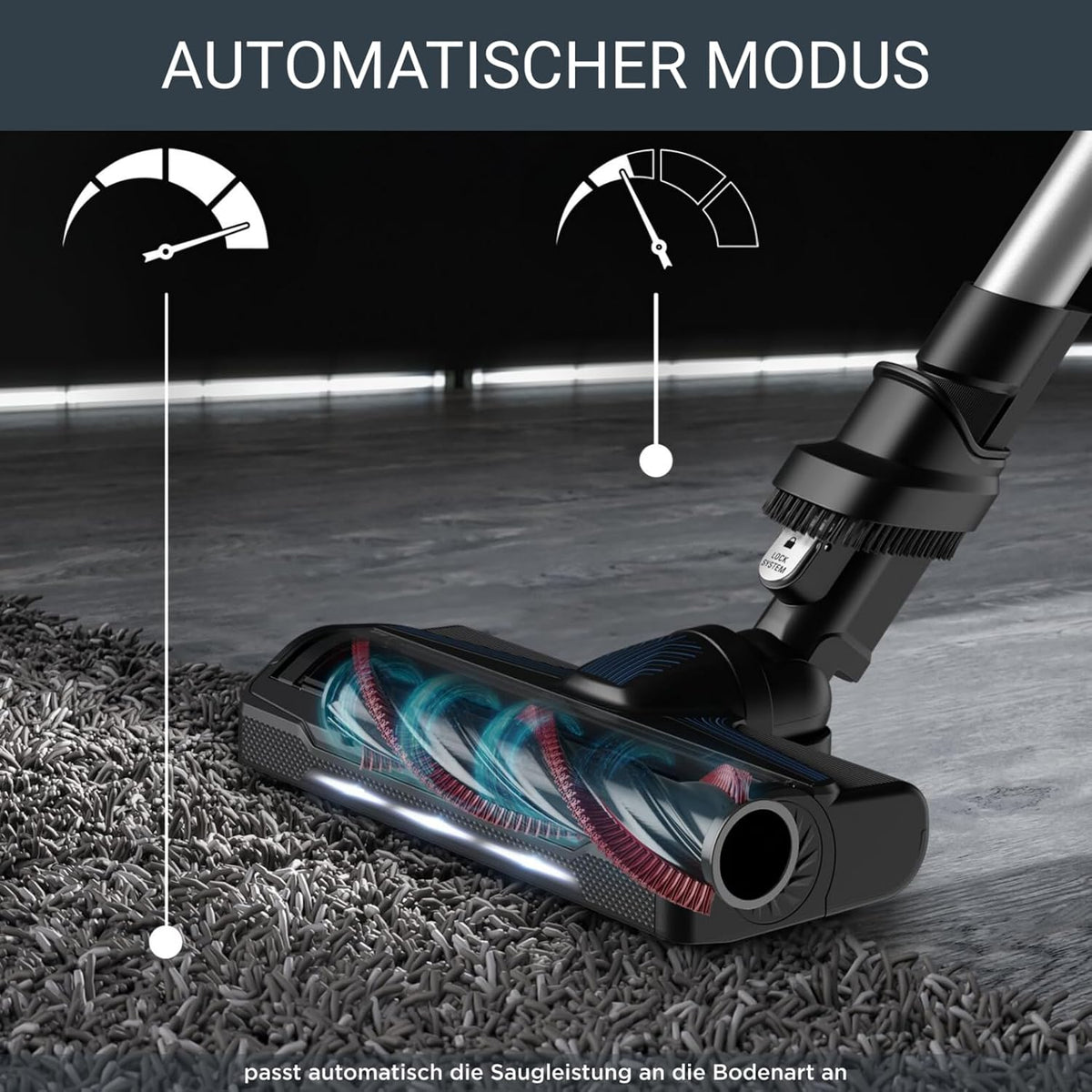 Rowenta X-Force Flex 9.60 Allergy Aqua kabelloser Akku-Stabstaubsauger, 100 Air Watt, herausnehmbarer Akku, Staubsauger kabellos bis zu 45 Min. Laufzeit, kompakt, Flex-Gelenk, blau-schwarz, RH20C2