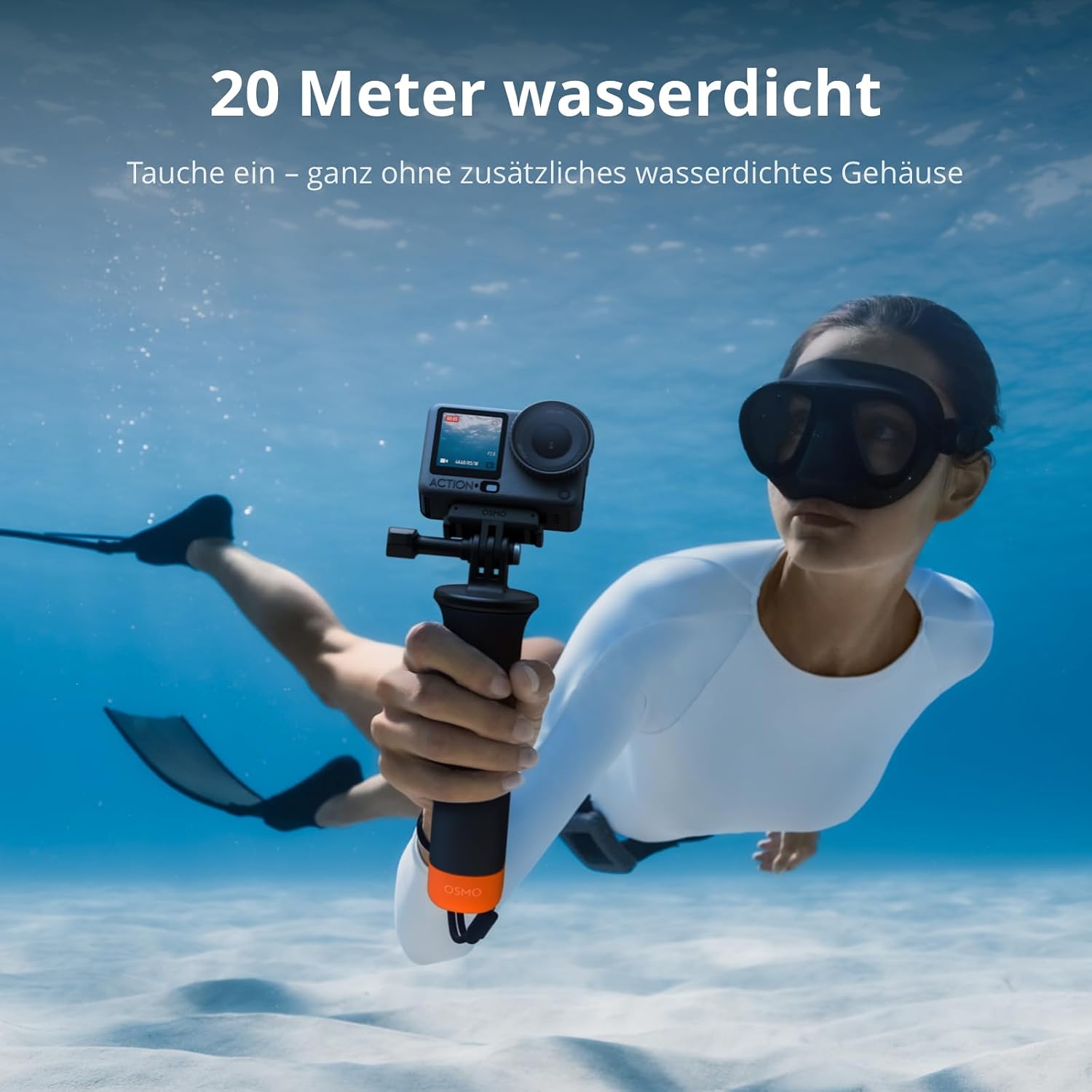 DJI Osmo Action 6 Standard-Combo, 8K-Action-Cam für den täglichen Einsatz