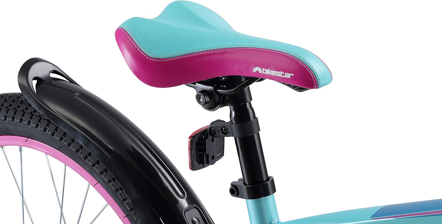 BIKESTAR Kinderfahrrad 20 Zoll für Mädchen und Jungen ab 6 Jahre | 20er Kinderrad Mountainbike | Fahrrad für Kinder | Risikofrei Testen