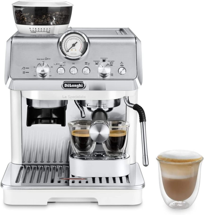 De'Longhi La Specialista Arte EC9155.MB Siebträgermaschine – Edelstahl/Schwarz