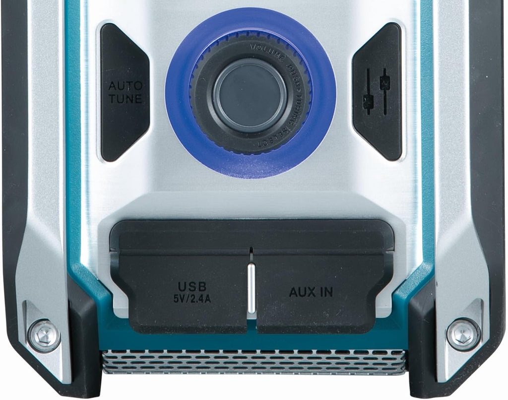 Makita MR007GZ Baustellenradio 18 V, 40 V Max., DAB, DAB+, FM, Bluetooth, Petrol, ohne Akku, ohne Ladegerät