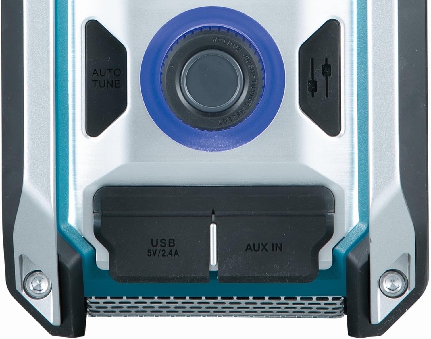 Makita MR007GZ Baustellenradio 18 V, 40 V Max., DAB, DAB+, FM, Bluetooth, Petrol, ohne Akku, ohne Ladegerät