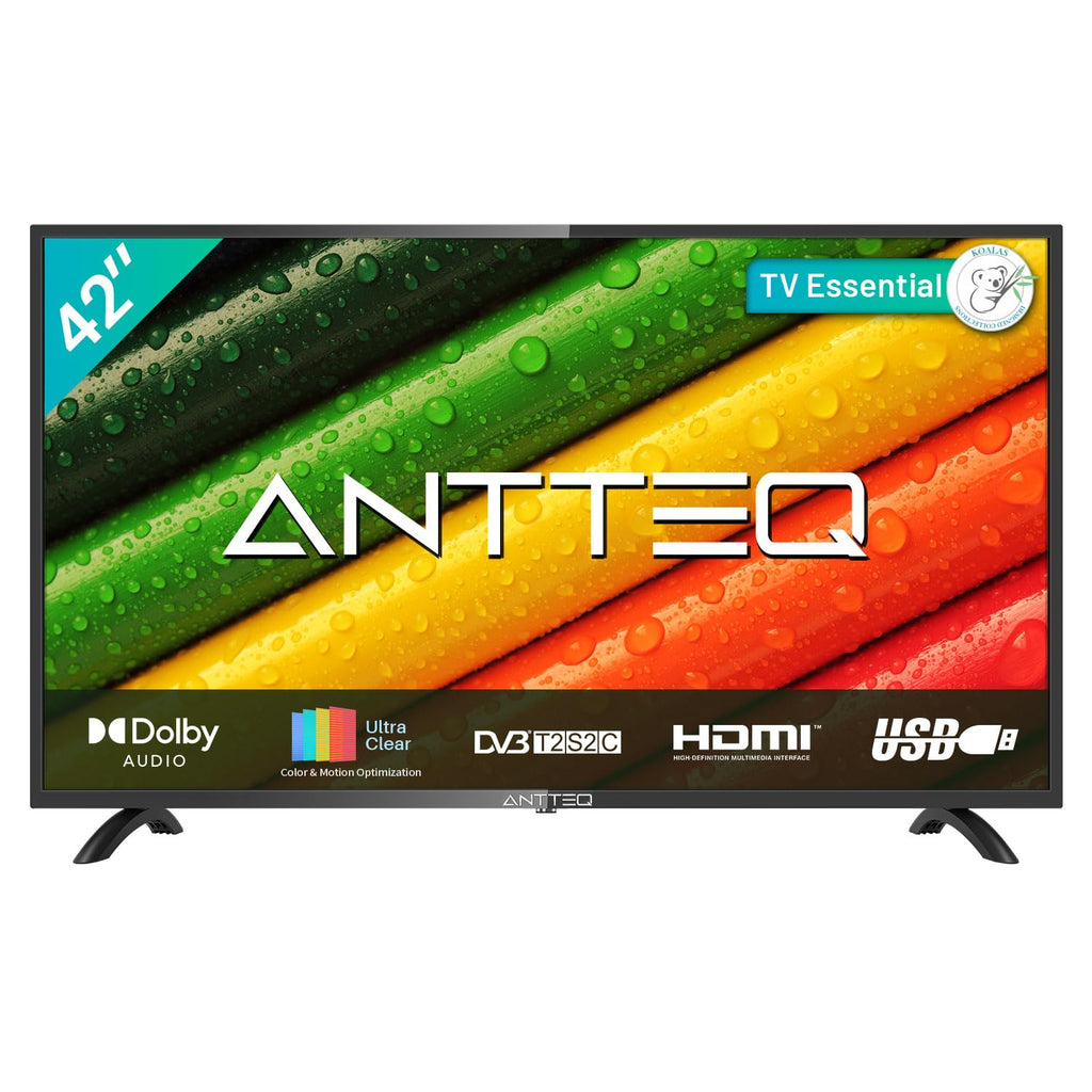 Antteq E32-AH1Q1L Fernseher 32 Zoll Frameless LED TV 81 cm mit HD Ready