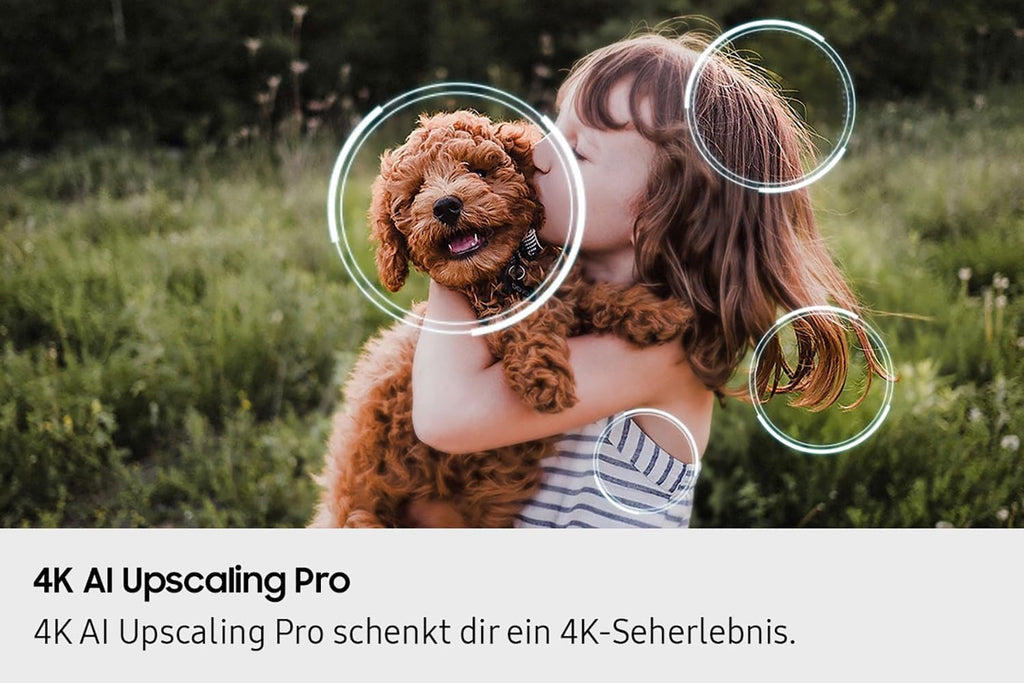 Samsung Neo QLED 4K QN90F 50 Zoll (125 cm) Mini LED Fernseher, Antireflexion, NQ4 AI Gen3 Prozessor, Neo Quantum HDR, 4K Upscaling Pro, Dolby Atmos, Knox Security, Samsung Vision AI Smart TV