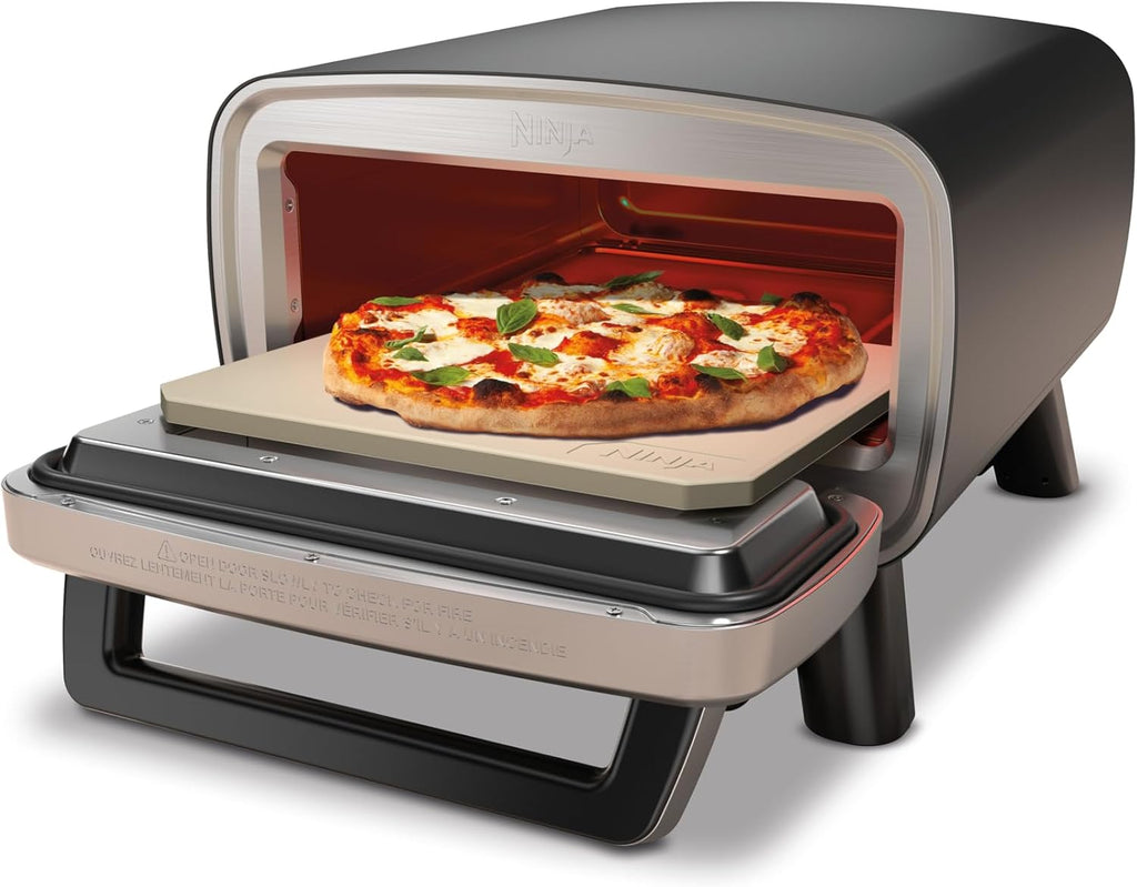 Ninja Artisan Outdoor-Pizzaofen und Heißluftfritteuse, 4 Funktionen: Pizza
