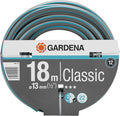 Gardena Classic Schlauch 13 mm (1/2 Zoll), 50 m ohne systemteile: Universeller Gartenschlauch aus robustem Kreuzgewebe, 22 bar Berstdruck, druck- und UV-beständig (18010-20), grau/blau