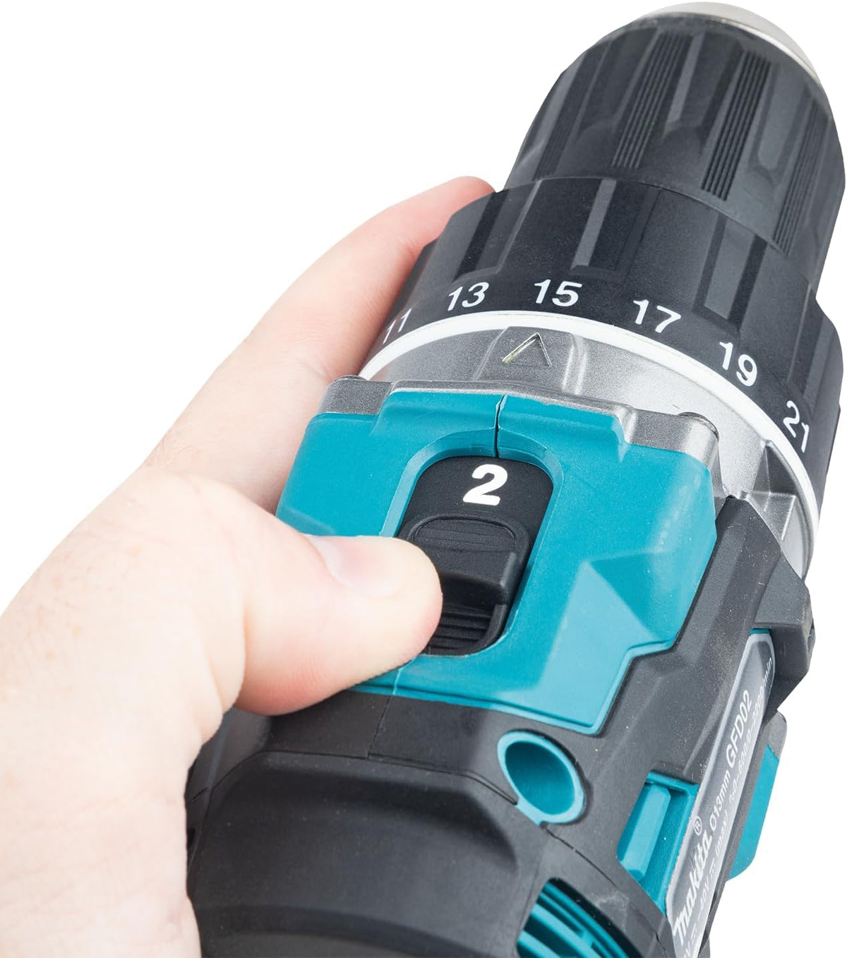 Makita DF002GA202 Akku-Bohrschrauber 40V max. / 2,0 Ah, 2 Akkus + Ladegerät im MAKPAC, Petrol