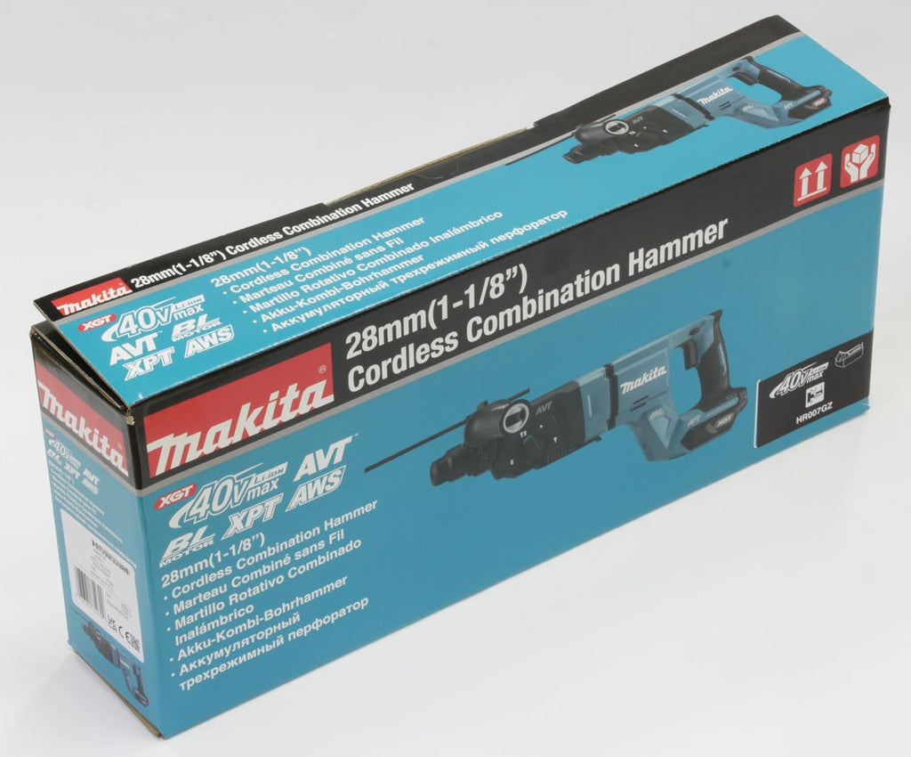 Makita HR007GZ Akku-Kombihammer SDS-PLUS 40V max. (ohne Akkus, ohne Ladegerät)