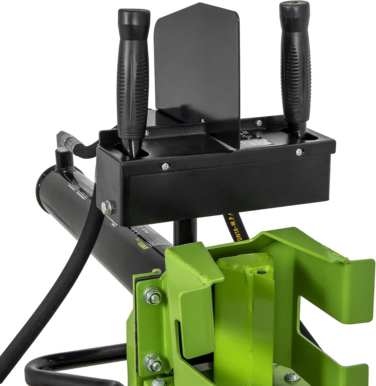 VITO Garden Benzin Holzspalter 12t mit 3 Arbeitspositionen, leistungsstarker 4T-Verbrennungsmotor mit 7 PS / 5200W, EURO 5 max - VIRLG12 Holzspalter 12 tonnen vertikal, horizontal, diagonal