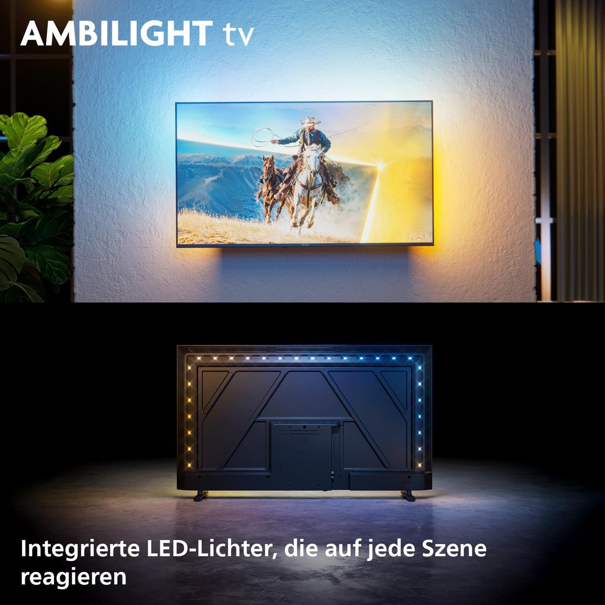 PHILIPS Ambilight TV 32PQS6901/12 32 Zoll FHD QLED Smart-TV