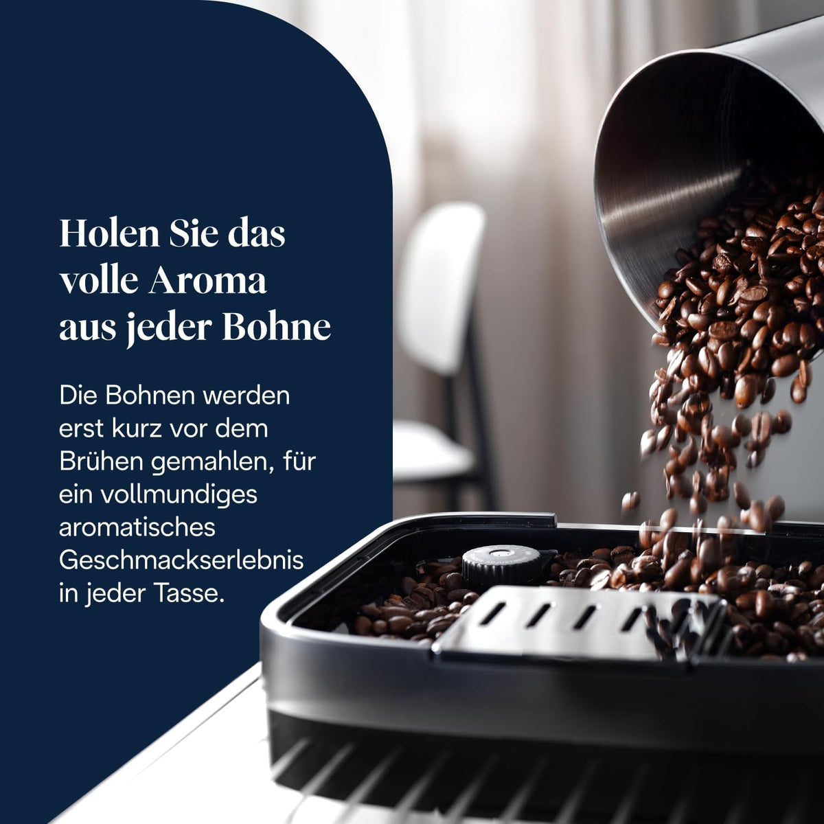 De'Longhi Magnifica Evo - Kaffeevollautomat 7 Getränke Schwarz