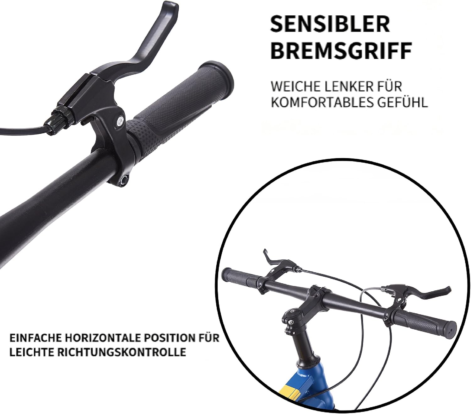 18/20/22/24 Zoll Kinder Mountainbike, Premium Kinderfahrrad für Jungen und Mädchen, Junior MTB mit Vorderer Aufhängung & Scheibenbremsen,Verstellbarer Sitz & Lenker,5–14 Jahren