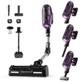 Rowenta X-Force Flex 9.60 Allergy Aqua kabelloser Akku-Stabstaubsauger, 100 Air Watt, herausnehmbarer Akku, Staubsauger kabellos bis zu 45 Min. Laufzeit, kompakt, Flex-Gelenk, blau-schwarz, RH20C2