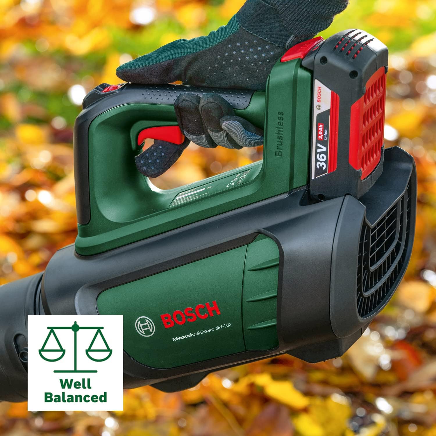Bosch Akku-Laubbläser AdvancedLeafBlower 36V-750