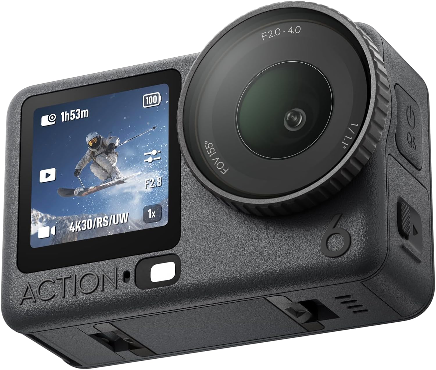 DJI Osmo Action 6 Standard-Combo, 8K-Action-Cam für den täglichen Einsatz