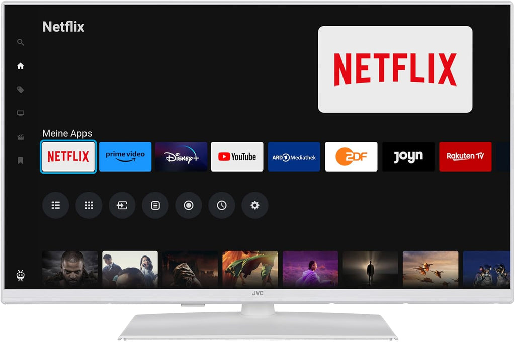 JVC Fernseher 32 Zoll Smart TV powered by TiVo (Full HD, HDR, Triple-Tuner, 6 Monate HD+ inkl.) LT-32VF5355W