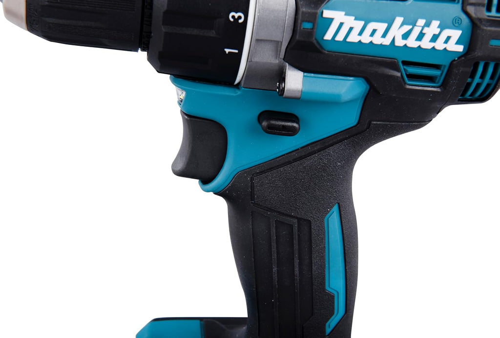 Makita DF002GA202 Akku-Bohrschrauber 40V max. / 2,0 Ah, 2 Akkus + Ladegerät im MAKPAC, Petrol