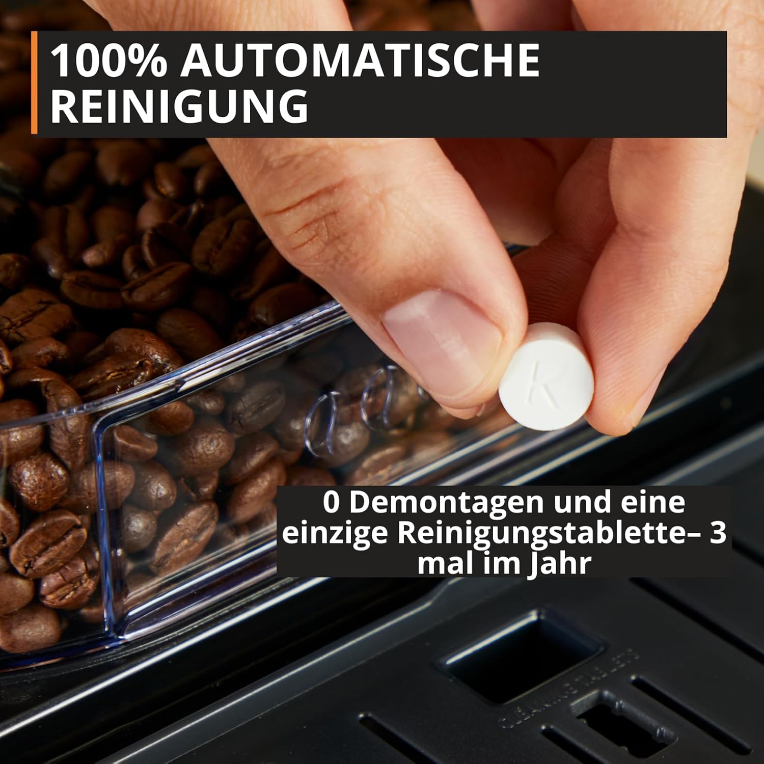 KRUPS Harmony Milk Kaffeevollautomat, 5 Kaffeespezialitäten