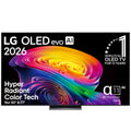 LG OLED77C6ELB 4K OLED Evo AI TV, 77 Zoll, α11 Gen3 Prozessor, webOS 26, 120Hz, VRR bis zu 165Hz, Modelljahr 2026, Energieklasse E