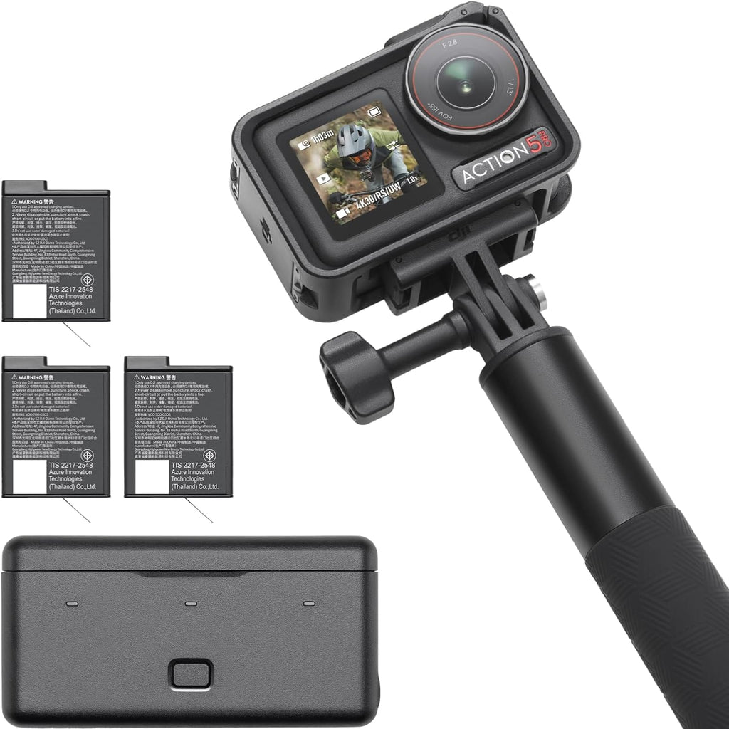 DJI Osmo Action 5 Pro Adventure Combo, 4K-Action-Cam für Reisen/Vlog