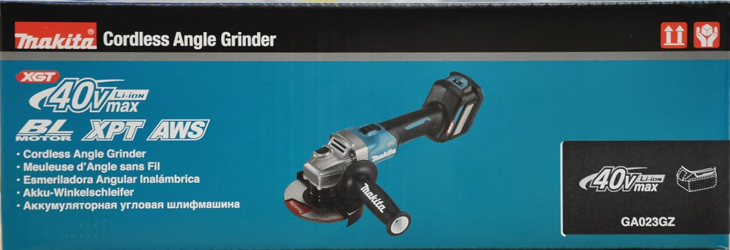 Makita GA023GZ Akku-Winkelschleifer 40V max. (ohne Akku, ohne Ladegerät)