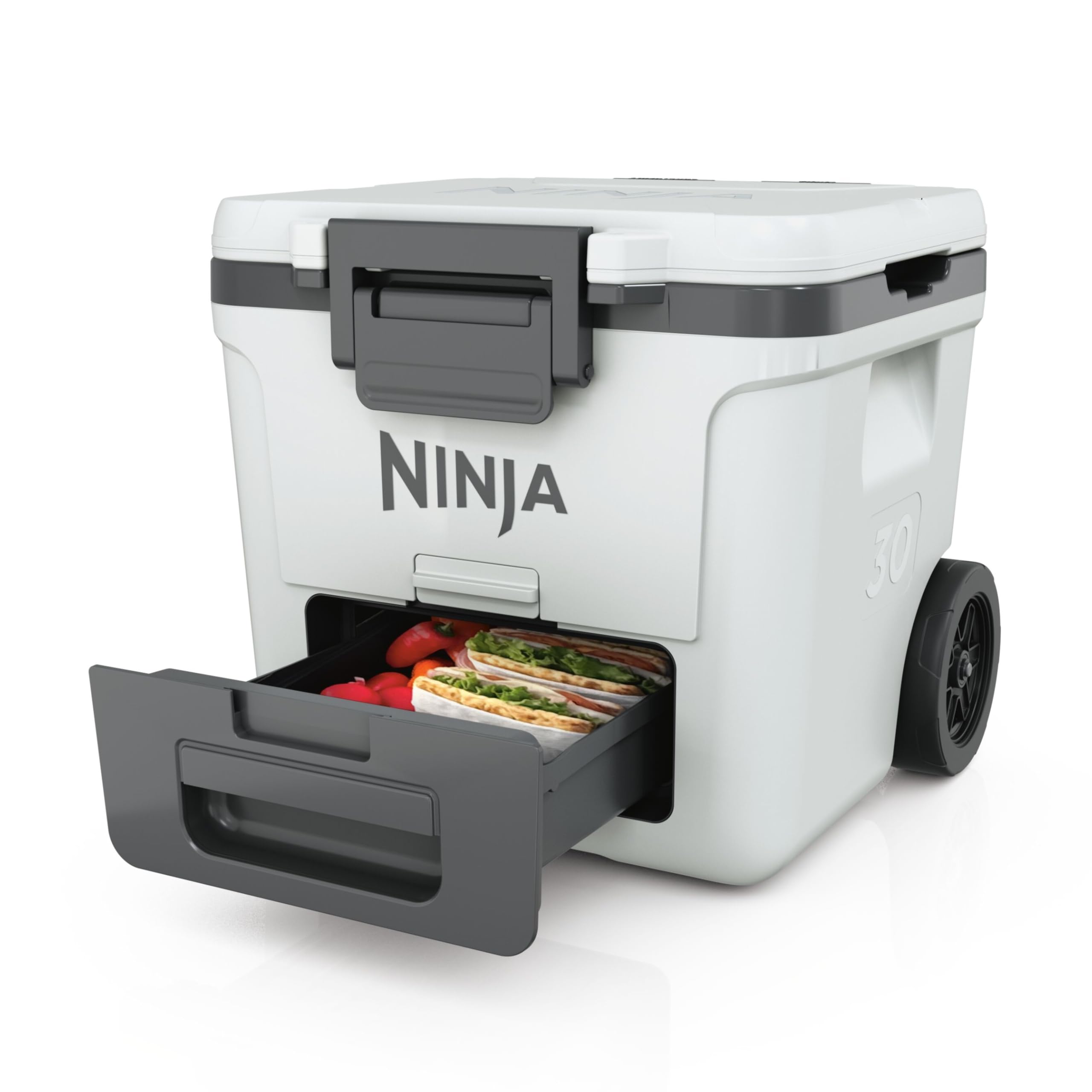 Ninja FrostVault Kühlbox mit Rollen und Isolierung, FB245AMZEUUKGN