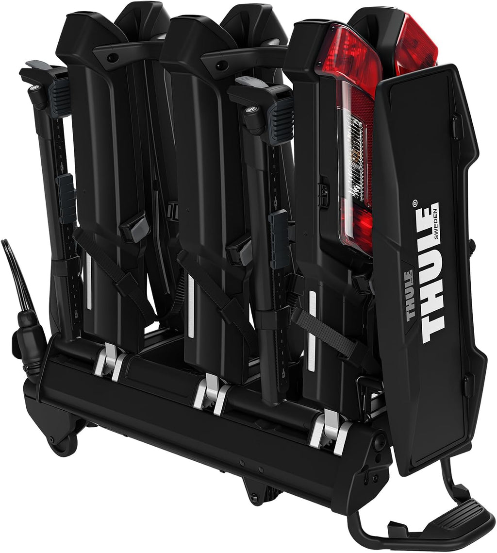 Thule Epos Fahrradträger für Anhängerkupplung 3 Fahrräder, Black