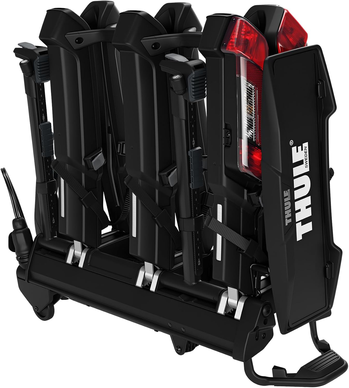 Thule Epos Fahrradträger für Anhängerkupplung 3 Fahrräder, Black