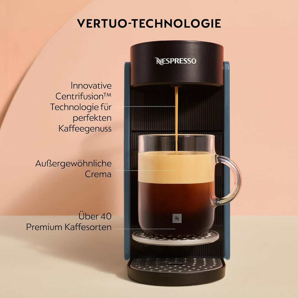 NESPRESSO KRUPS Vertuo Up Blau Kapselmaschine XN9404