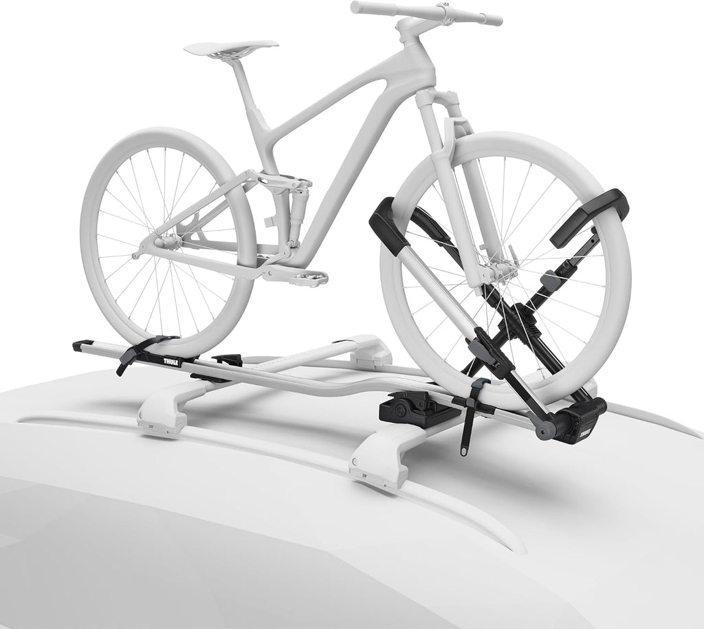 Thule Upride Dachfahrradträger, Fahrradträger für Dach Black/aluminum, One-Size