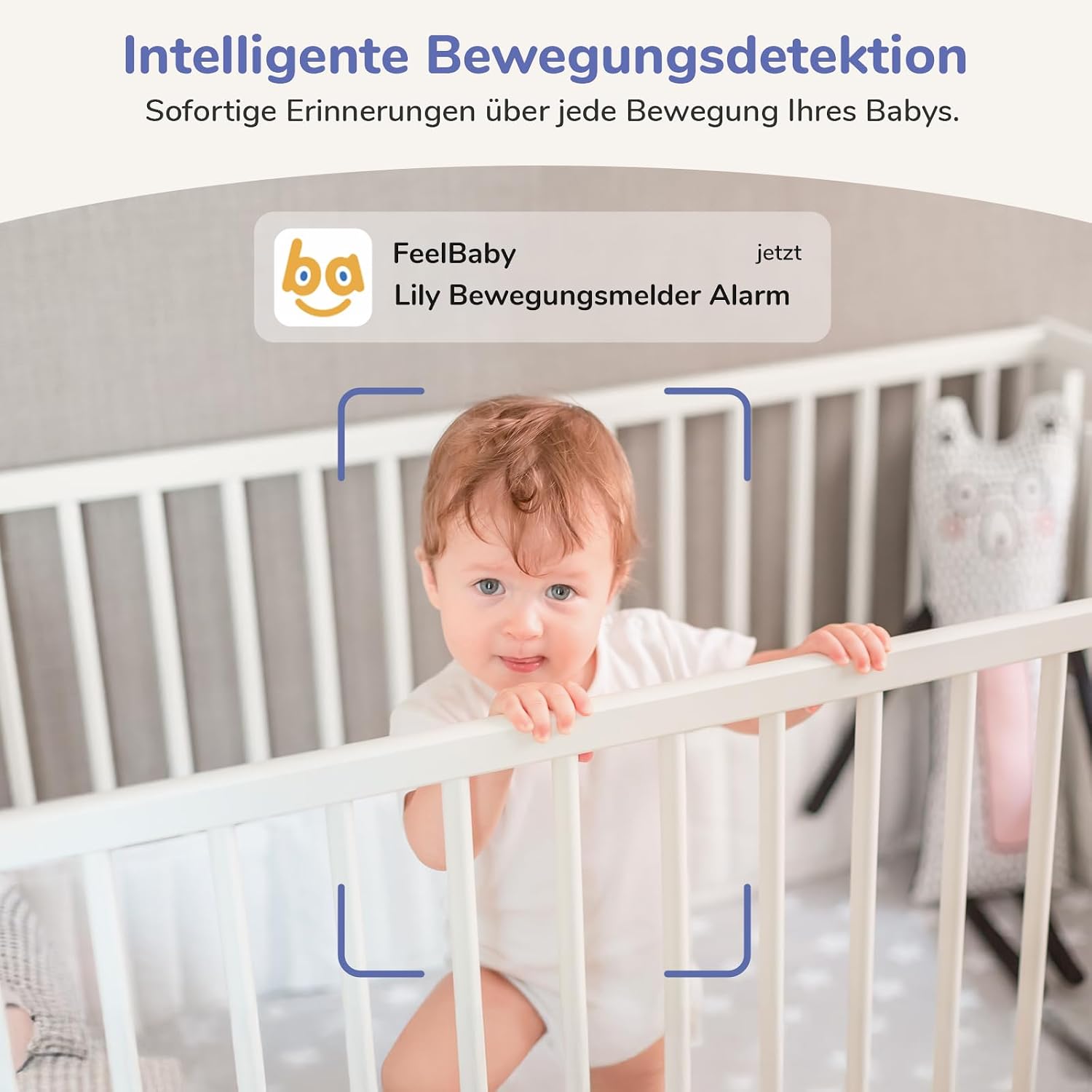 2K/3MP WiFi Baby Monitor with Camera App, 5 Inch IPS Baby Monitor, 360°