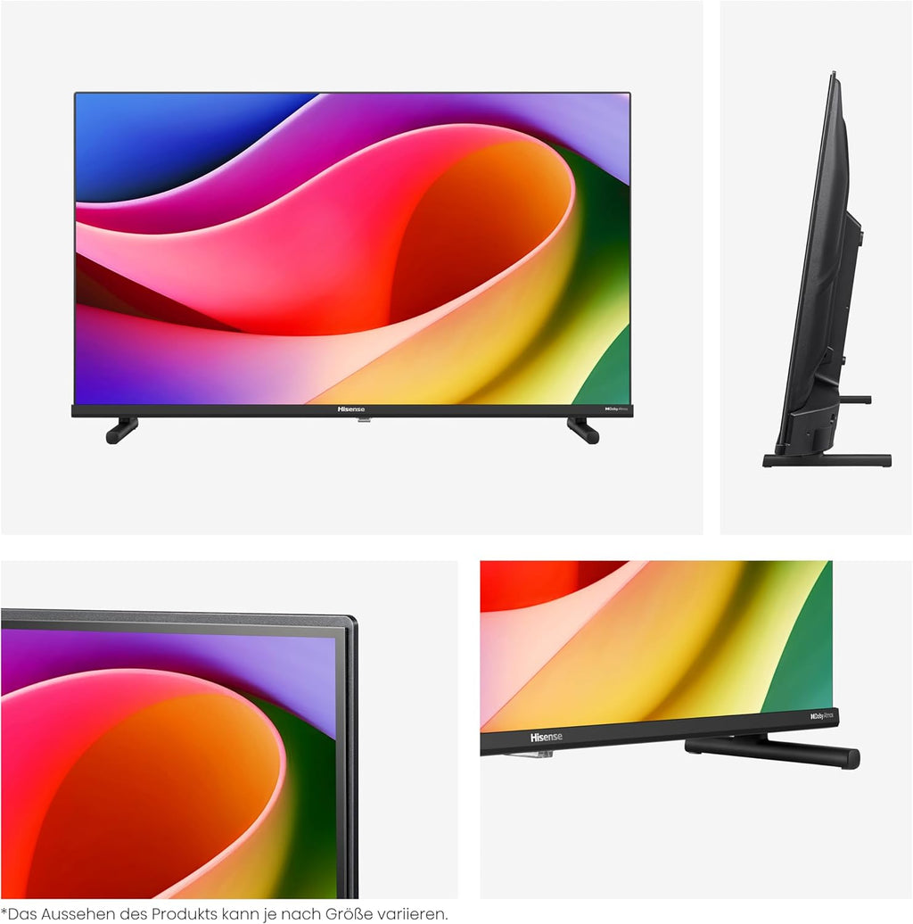 Hisense 40A5Q Fehrnseher, 40 Zoll, 2K QLED, Smart TV, Game Mode, AI Sports Mode, Dolby Atmos, Dolby MS12, DTS X, HDR10, HLG, Full HD, High Contrast, Rauschunterdrückung [2025]