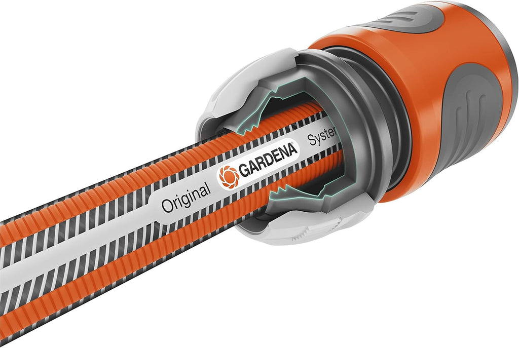 Gardena Premium Superflex Schlauch 13 mm (1/2 Zoll), 50 m: Gartenschlauch mit Power-Grip-Profil, 35 bar Berstdruck, hochflexibel, formstabil, UV-beständ, Polyvinyl Chloride (PVC), watering in garden