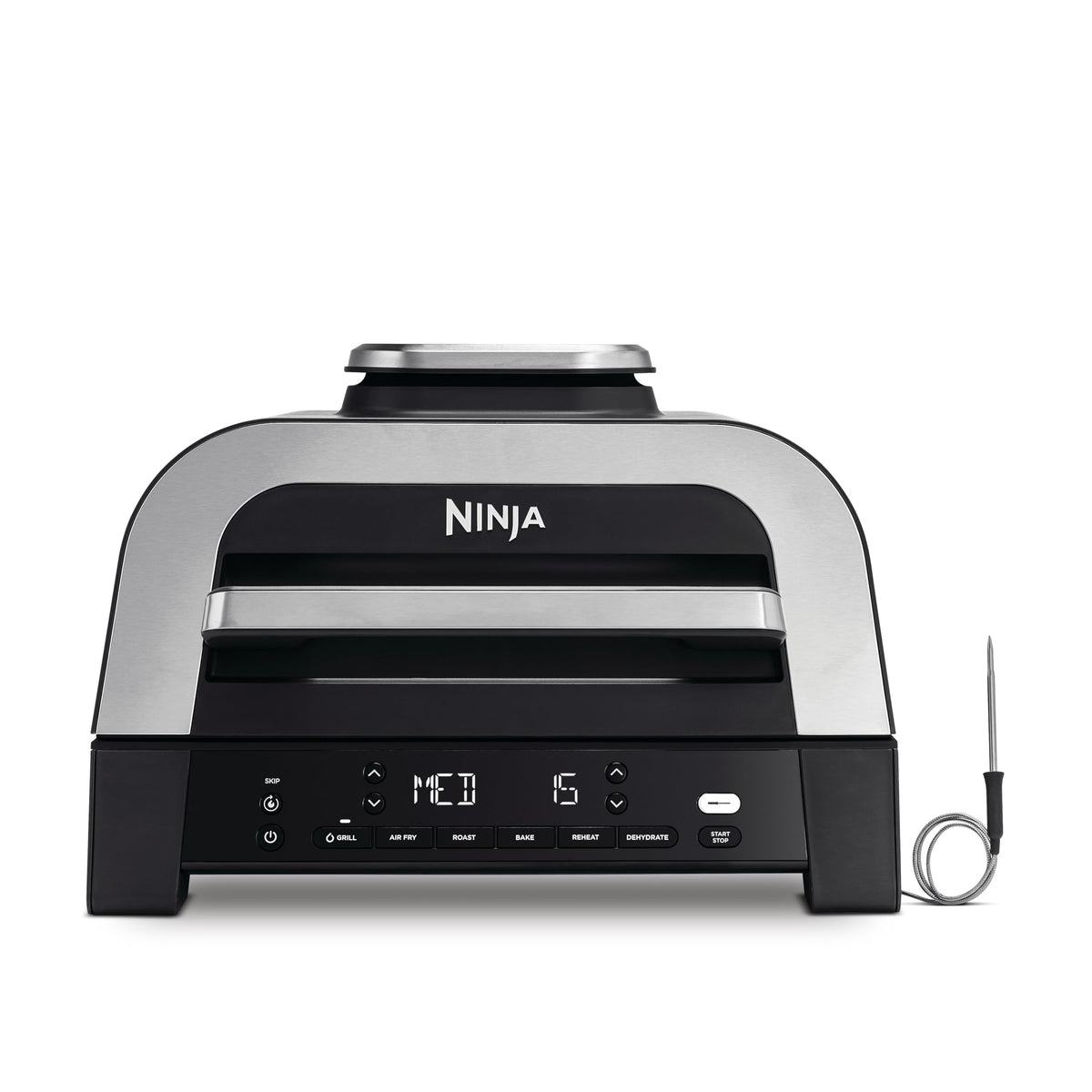 Ninja 5-in-1-Grill & -Heißluftfritteuse für den Innenraum, EG351EU