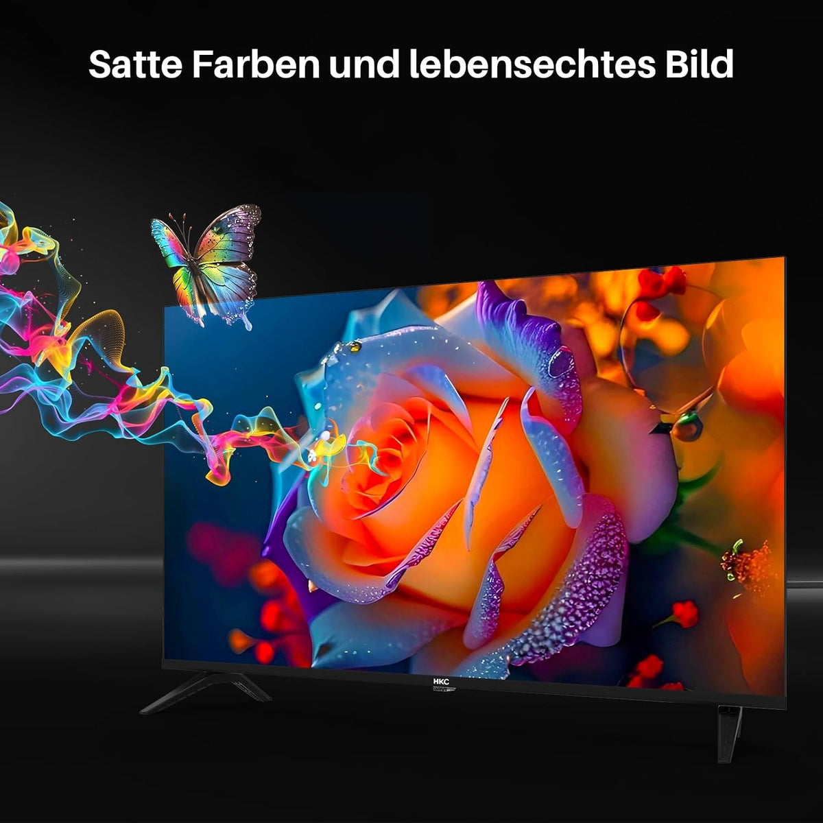 HKC H40Q1F-NS Fernseher 40 Zoll (100cm), Full HD ohne Smart-Funktion