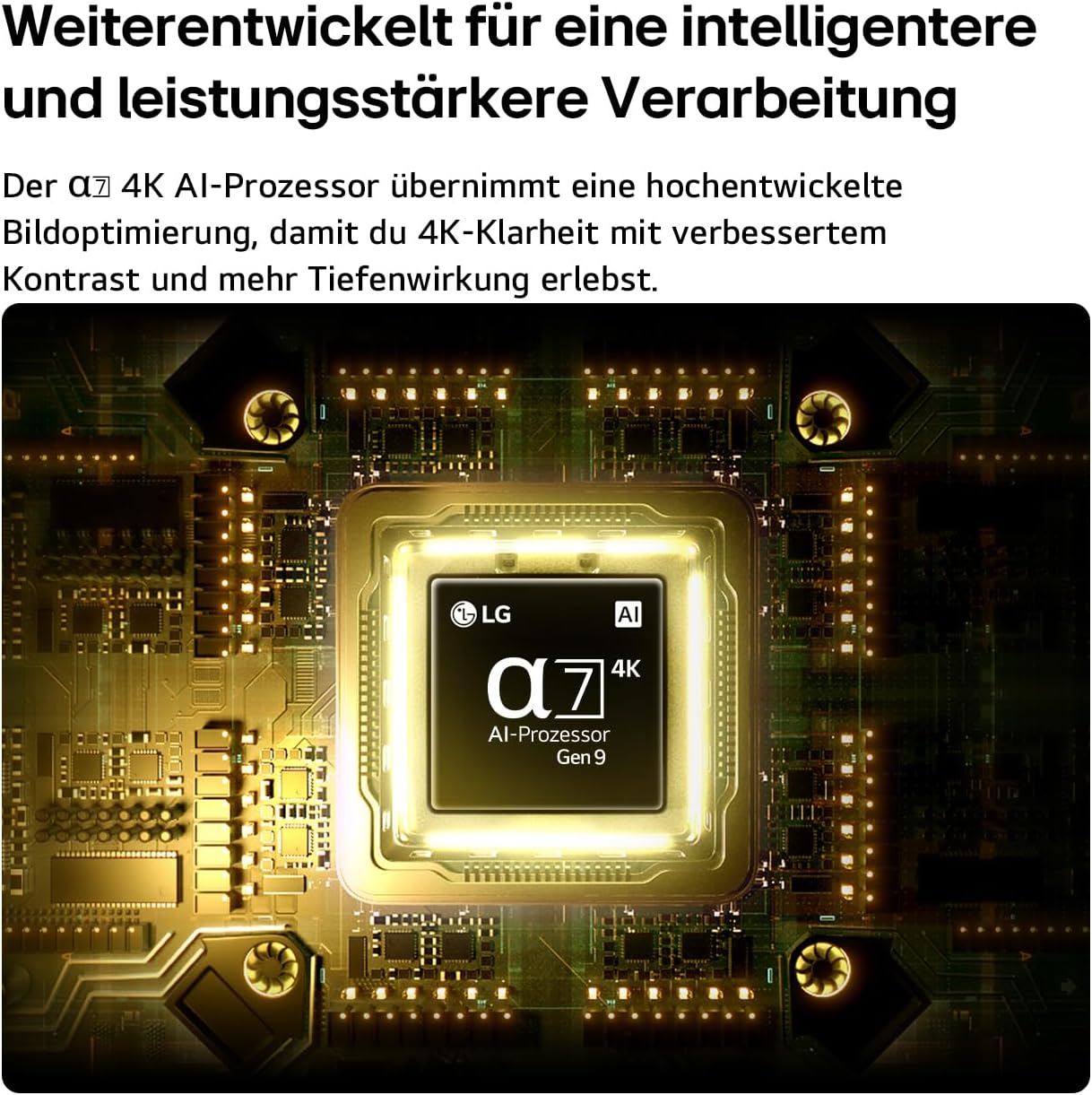 LG 43NU8E0B3LA Nano 4K UHD TV, 43 Zoll, α7 Gen9 4K AI Prozessor, webOS 26, 60Hz, VRR bis zu 60Hz, Modelljahr 2026, Energieklasse F