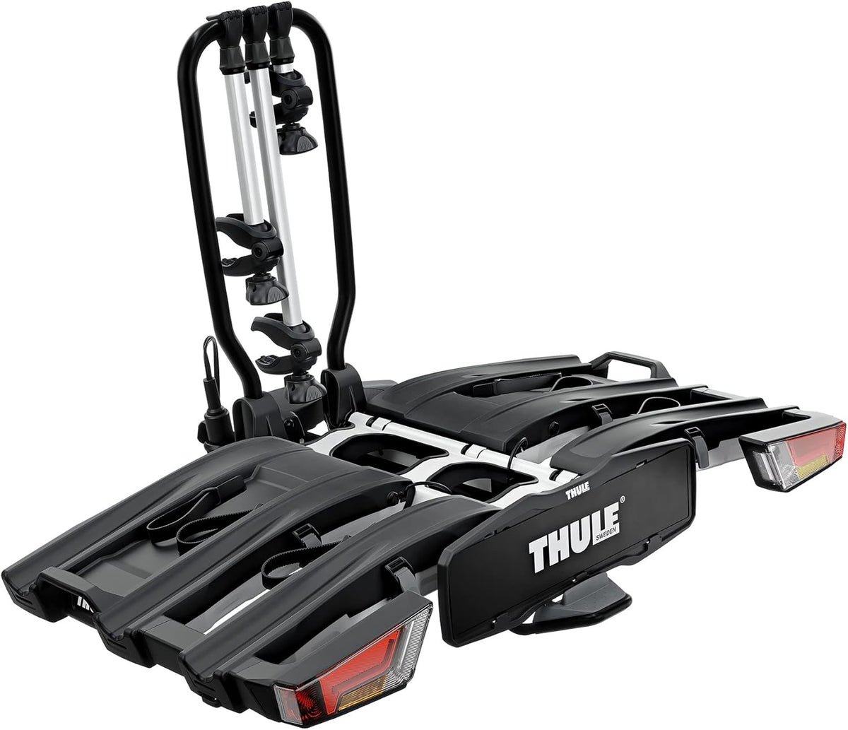 Thule 934100 Fahrradträger EasyFold XT, 3 Bikes, 13 pin, schwarz, 1size