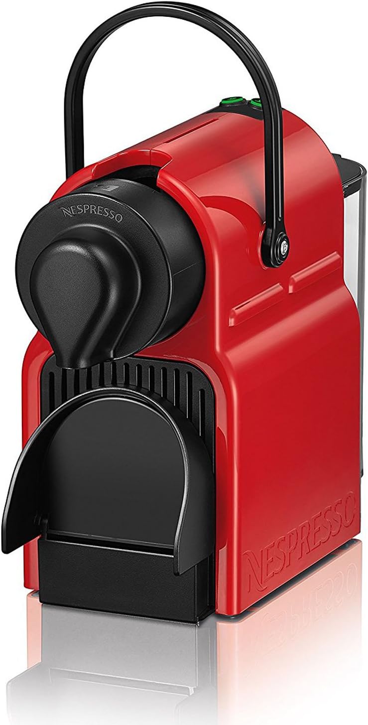 Krups XN100510 Nespresso Inissia Kaffeekapselmaschine, Ruby red