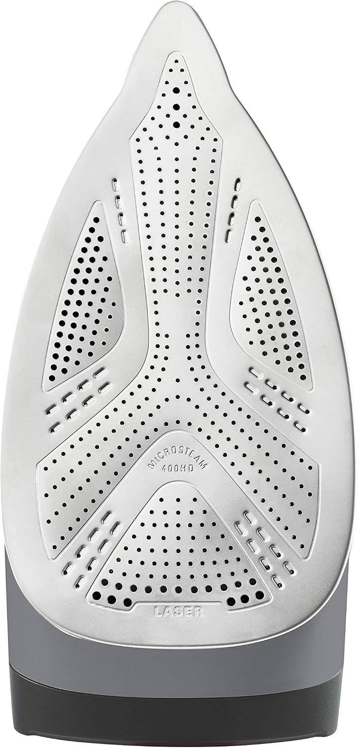 Rowenta Perfect Steam Pro Dampfbügelstation, 2400 W, Dauerdampfmenge 120 g/Min, extra Dampfstoß 430 g/min, Eco-Funktion, 1100 ml abnehmbarer Wassertank, Schwarz, DG8622