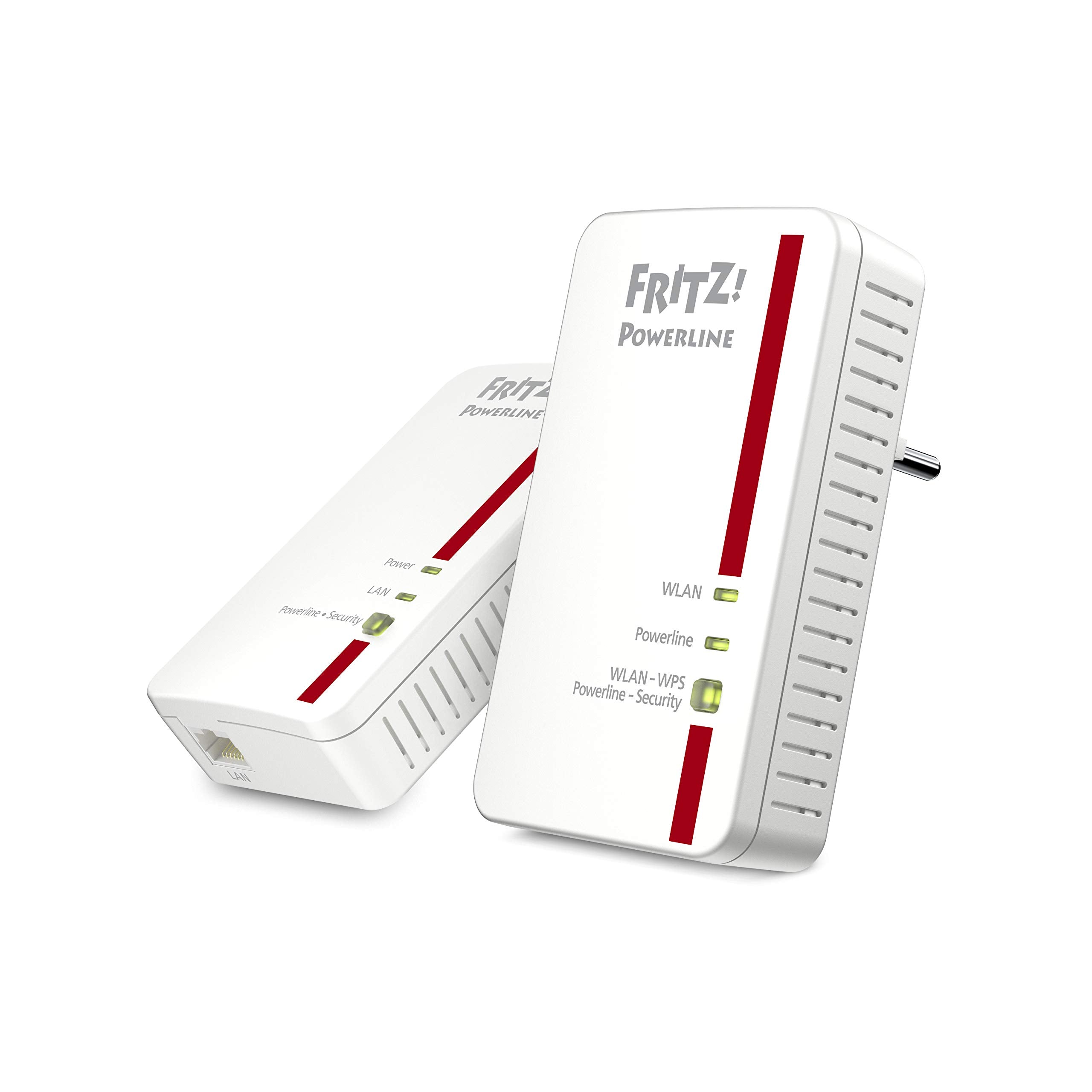 FRITZ!Powerline 1240E/1000E Set – WLAN & 1.200 MBit/s für Streaming & NASo