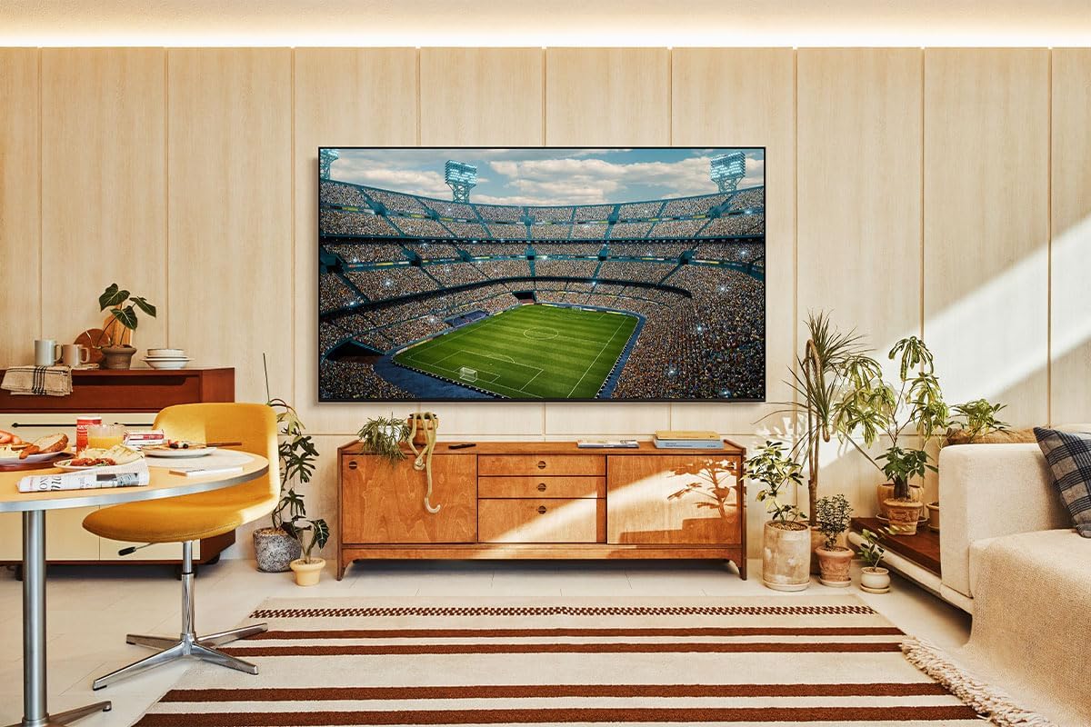 Samsung Crystal UHD U8079F 4K 50 Zoll (125 cm) LED Fernseher, Crystal Prozessor 4K, MetalStream Design, SmartThings, AI Upscaling, Gaming Hub, Knox Security, Kostenlose Inhalte, Smart TV