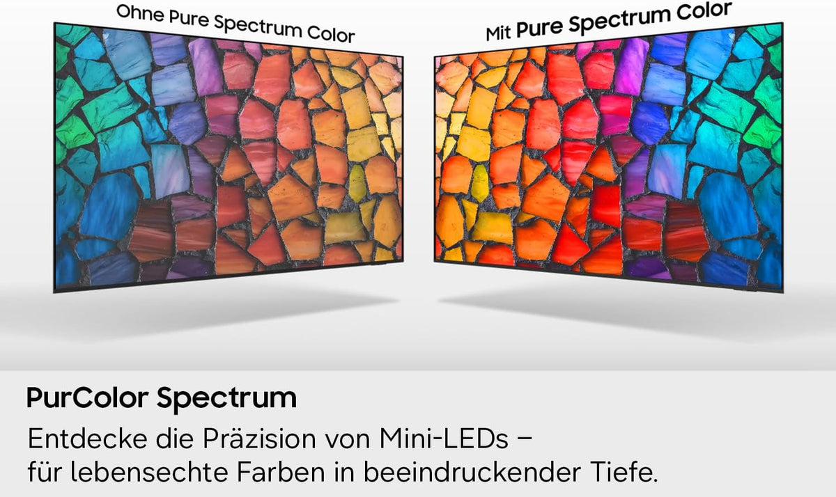 Samsung M70H Mini LED 4K 65 Zoll (163 cm) UHD, HDR, Motion Xcelerator 144Hz, AI Companion, 900 Sender, Smart TV, GU65M70HAU, 2026