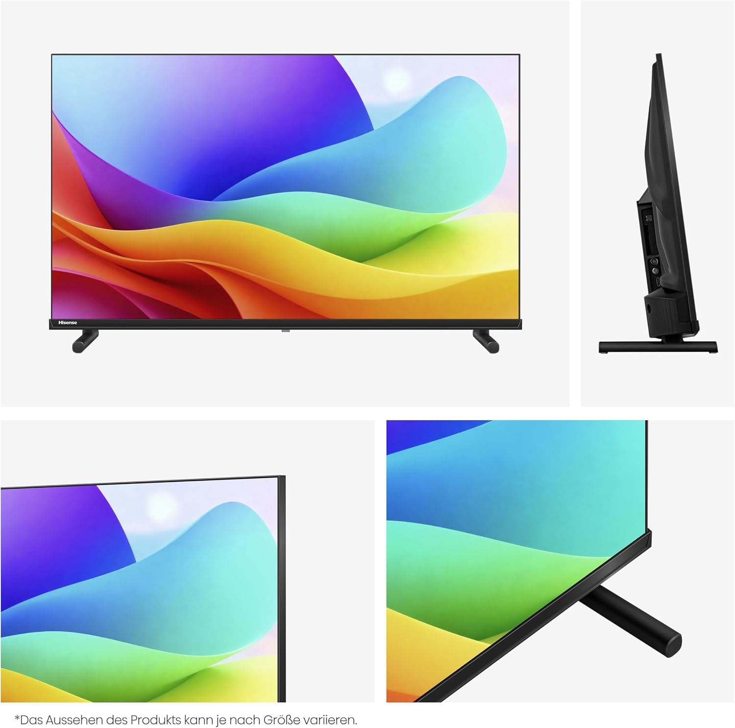 Hisense 32A5DS Fernseher 32 Zoll, FHD, QLED, Smart TV, 60Hz, Hi-QLED Colour, Dolby Atmos, Game Mode, Noise Reduction, Hohe Kontraste, Share to TV, HDR10, VIDAA OS