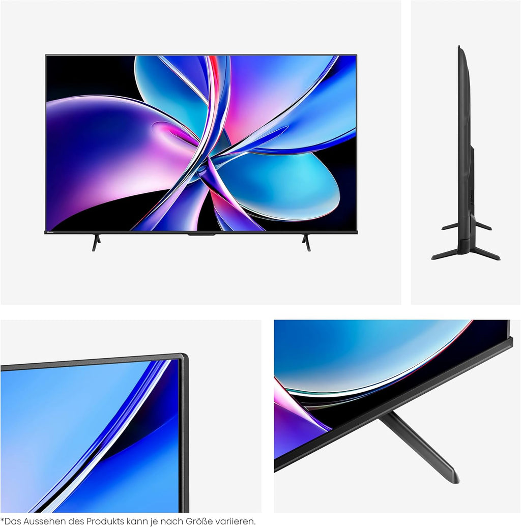 Hisense 55E7Q PRO Fernseher 139cm (55 Zoll) 4K UHD QLED, Smart TV,144Hz Game Mode PRO,Filmaker Mode, AMD FreeSync Premium,AI HDR Upscaler,Dolby Vision IQ,Dolby Atmos,Sprachsteuerung[2025]