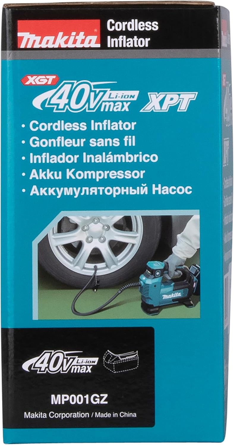 Makita MP001GZ Kompressor 11,1 bar 40V max. (ohne Akku und Ladegerät)